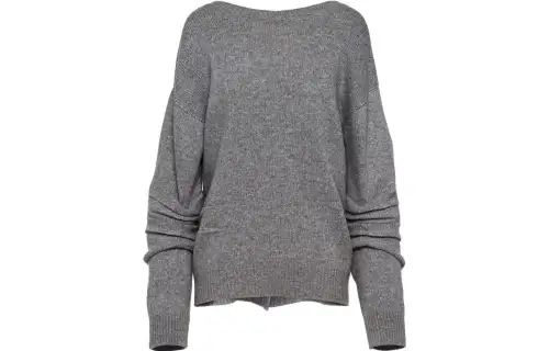 【RunwayPrevious Season】wrinkle-effect cashmere jumper