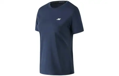 Skechers T Shirt Women's Marine Collegiate Blue