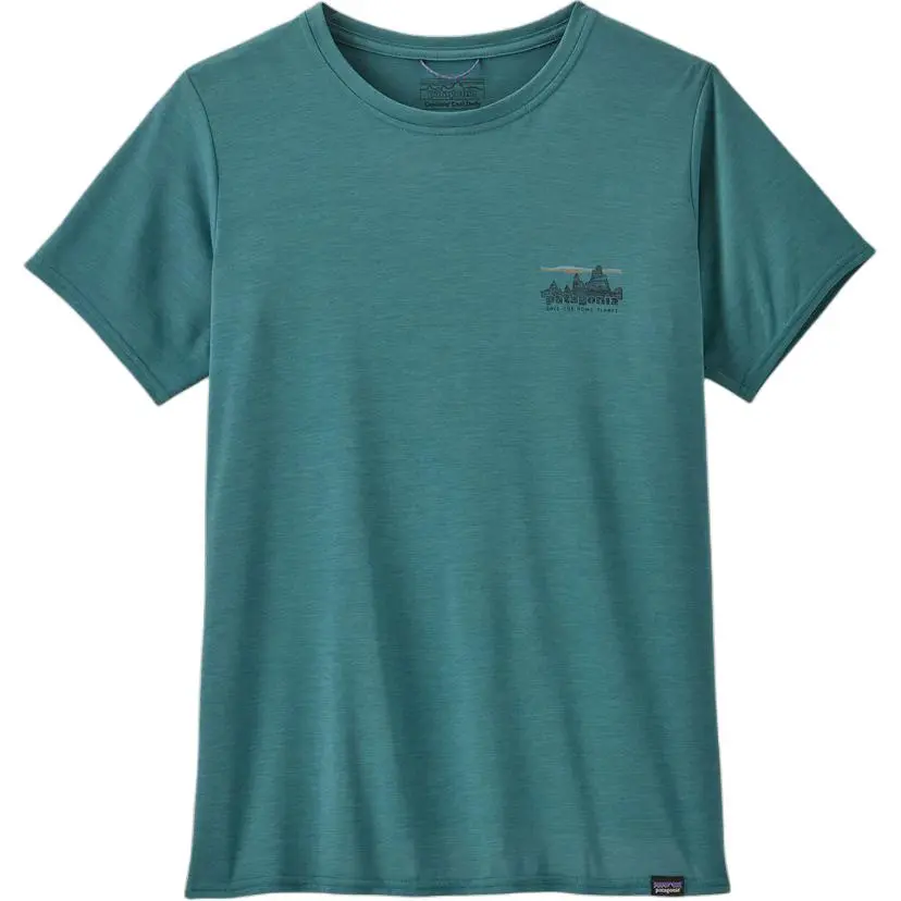 Patagonia T Shirt Women's Wetland Blue