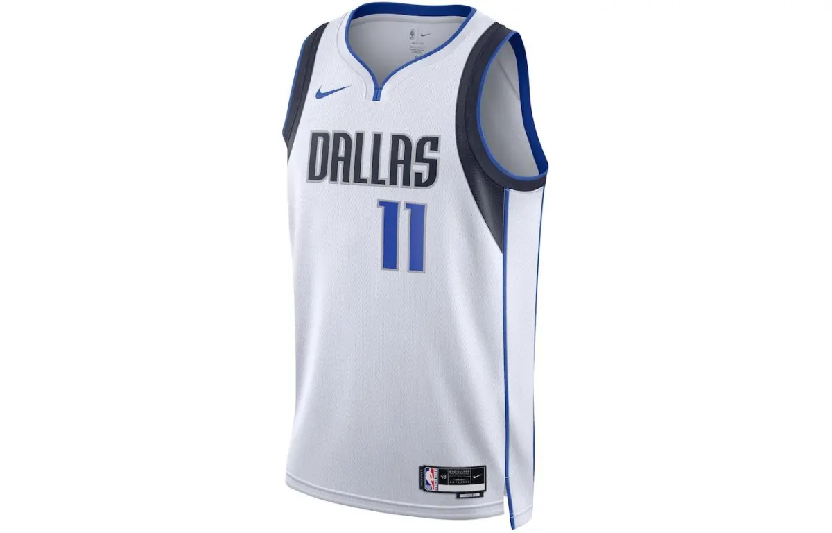 Nike Dallas Mavericks Nike Association Edition Kyrie Irving Swingman Jersey 'White'