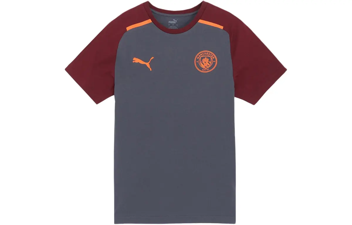 PUMA Manchester City Soccer Jersey Men's Gray