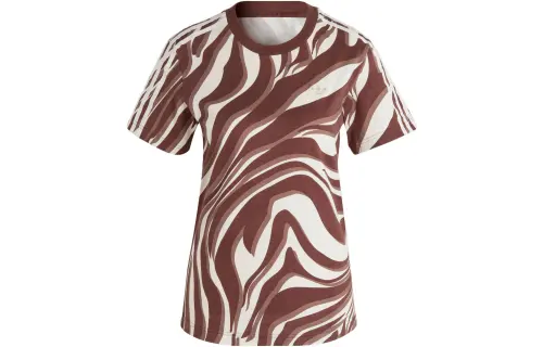 Adidas Originals T Shirt Women's Brown Japan Version