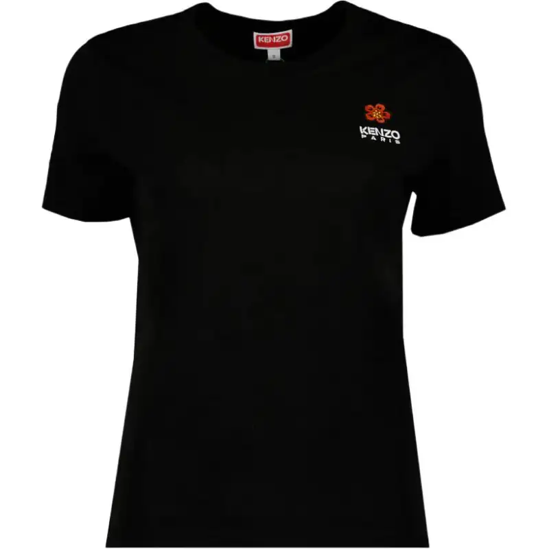 KENZO X Nigo Women'ss Boke Flower Crest T-Shirt Black
