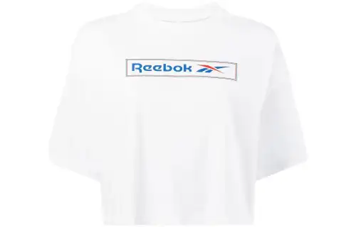 Reebok LOGO GRAPHIC TEE T Shirt Women's White