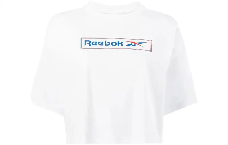 Reebok LOGO GRAPHIC TEE T Shirt Women's White