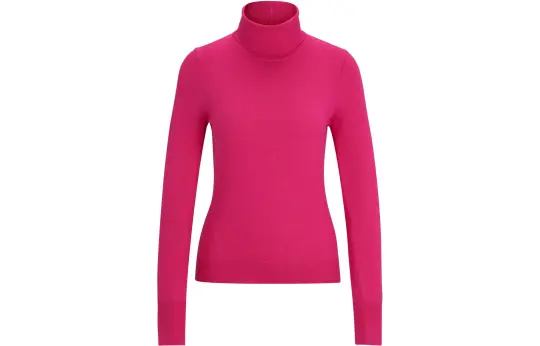 HUGO BOSS Sweaters Women's Pink Turtleneck Moderate Other
