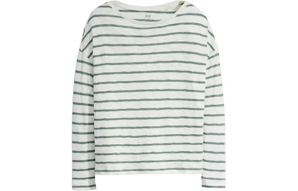 Levi's Drop Shoulder Sleeve T Shirt Women's White