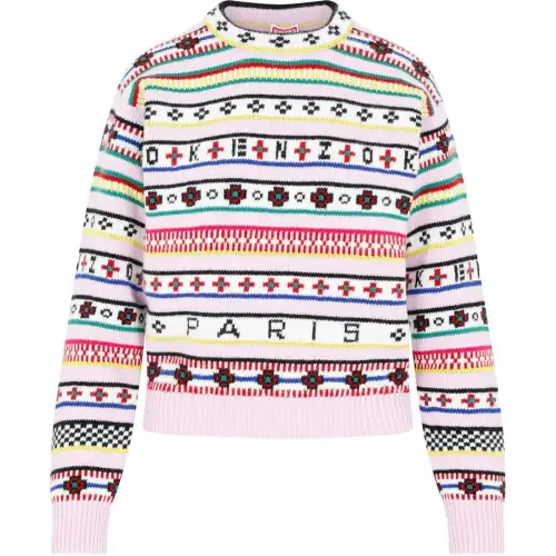 【Previous SeasonReplicated_PM】intarsia-knit logo jumper