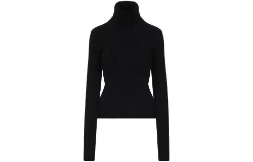 Bottega Veneta Rib Knit Turtleneck Jumper