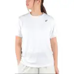 ASICS T Shirts Women's White Crew Neck