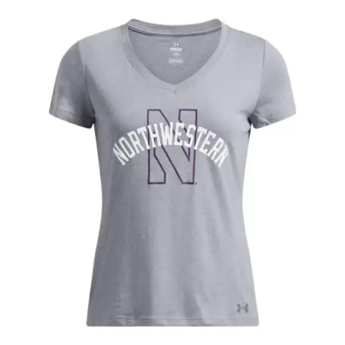 Under Armour Performance CottonCollegiate Regular T Shirt Women's Gray