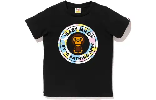 A BATHING APE T Shirts Women's Crew Neck Moderate Straight Fit