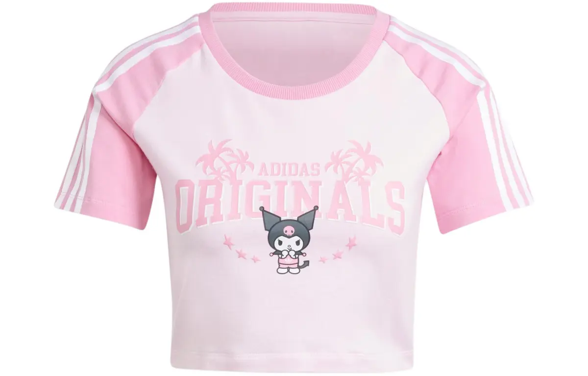 Adidas Originals x Hello Kitty/, T Shirt Women's Clear Pink