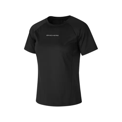 Skechers T Shirt Women's Carbon Black