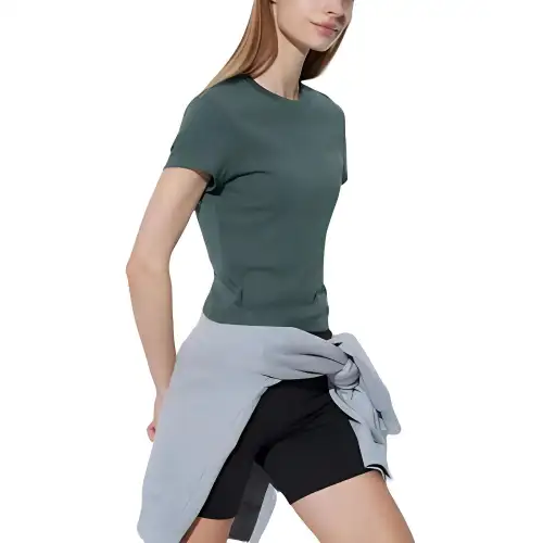 UNIQLO T Shirt Women's Dark Green