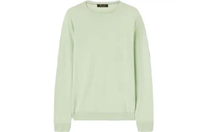 Loro Piana Sweaters Women's Green Crew Neck Moderate Other