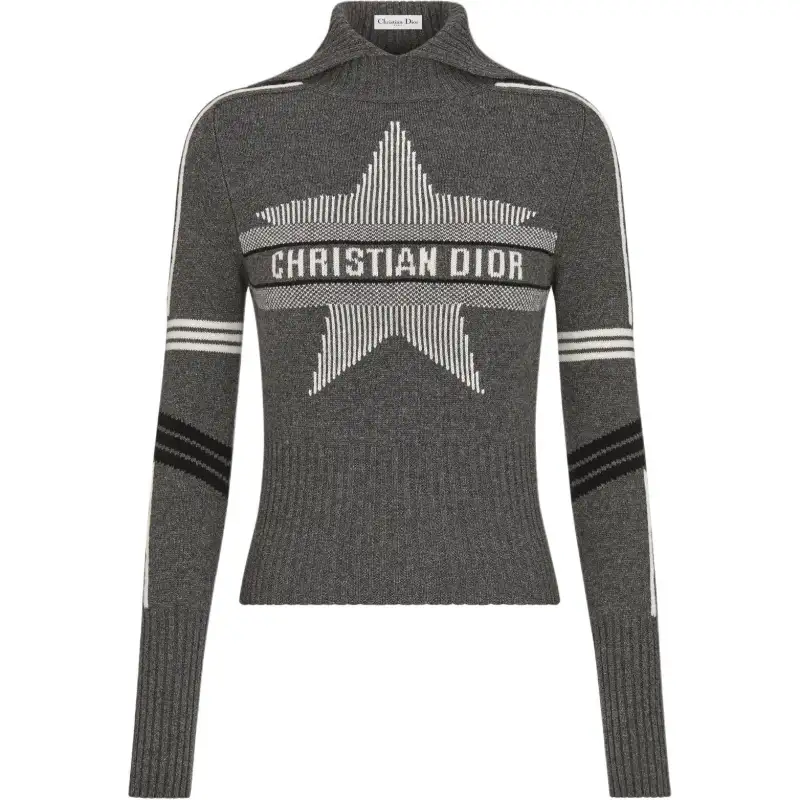 DIOR Dioralps Sweater Women's Gray