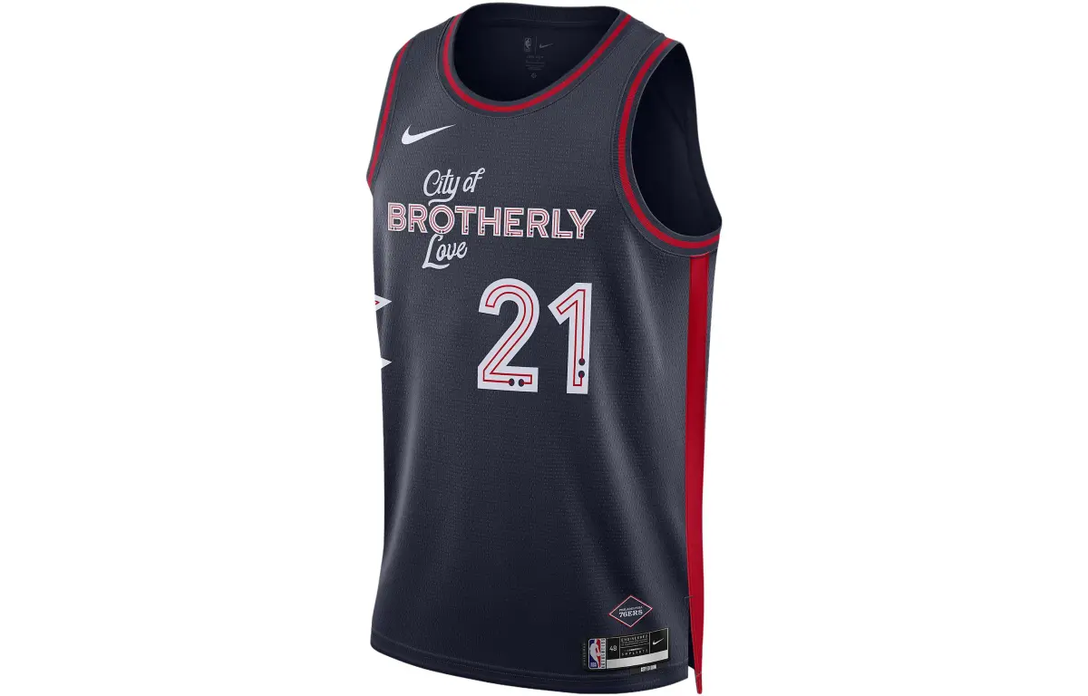 Nike Dri Fit Nba Swingman Joel Embiid Philadelphia 76Ers City Edition 2023/24 Jersey