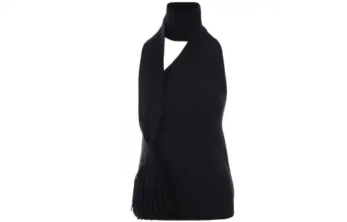 Bottega Veneta Wraparound Neck Tassel Embellished Top