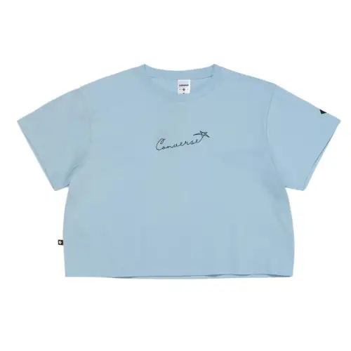 Converse T Shirt Women's Light Blue