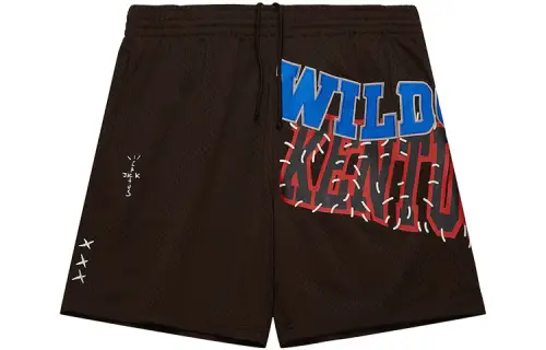 Travis Scott X Mitchell & Ness Kentucky Wildcats Basketball Shorts