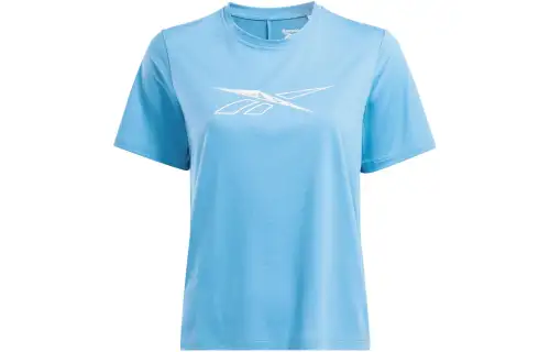 Reebok Ruffle Sleeve T Shirt Women's Sky Blue