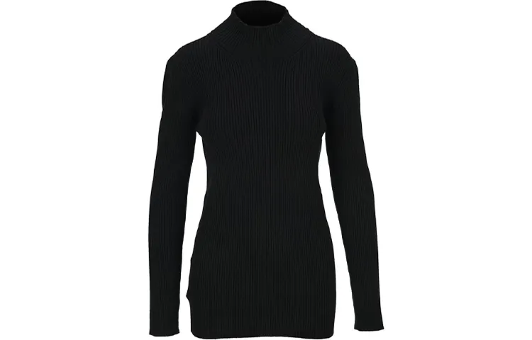 PRADA Sweaters Women's Black Turtleneck Moderate Other