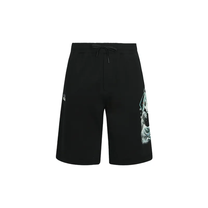 EVISU Casual Shorts Men's Black Moderate