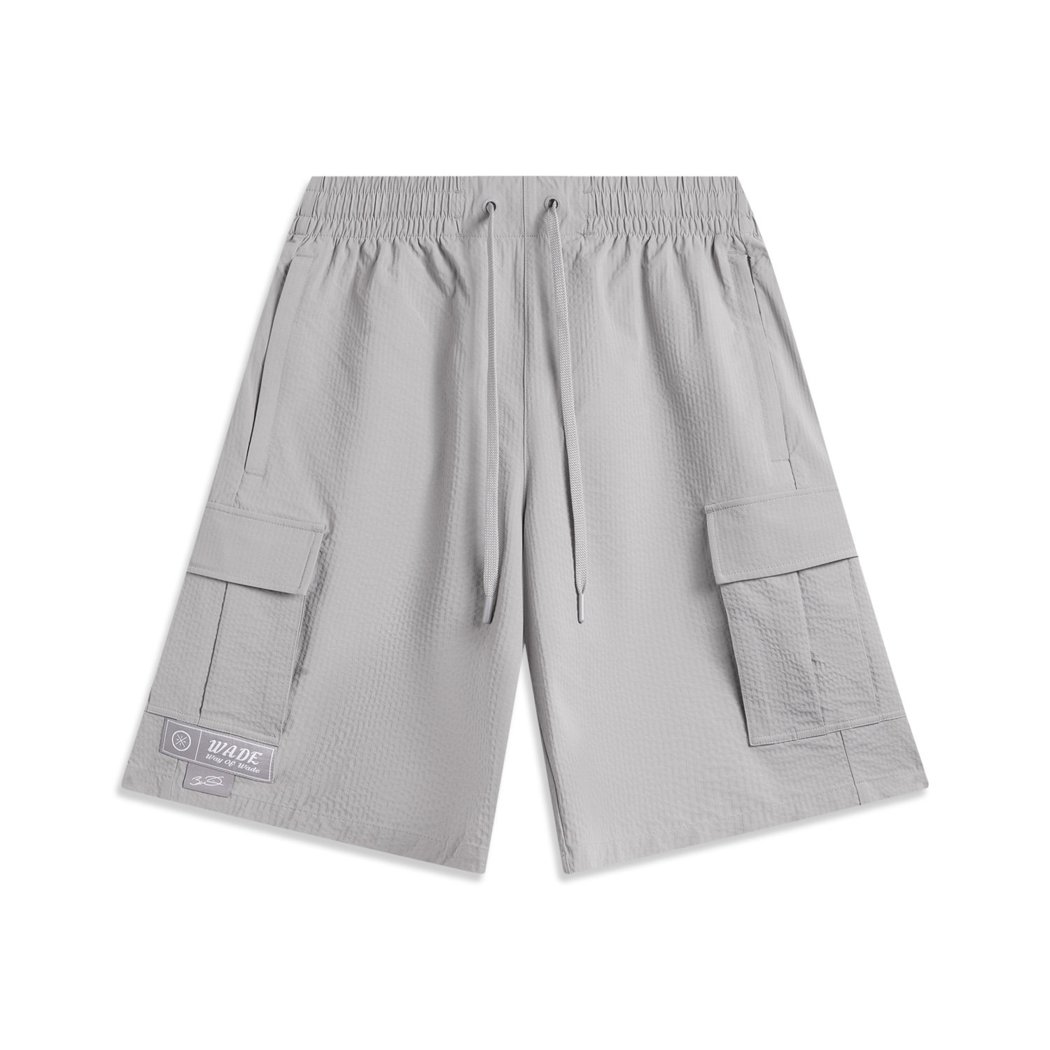 Li Ning Basketball Collection Sports Shorts Men’s Geological Gray