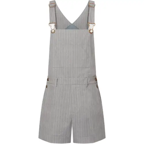 LOUIS VUITTON Wool Dungaree Shorts