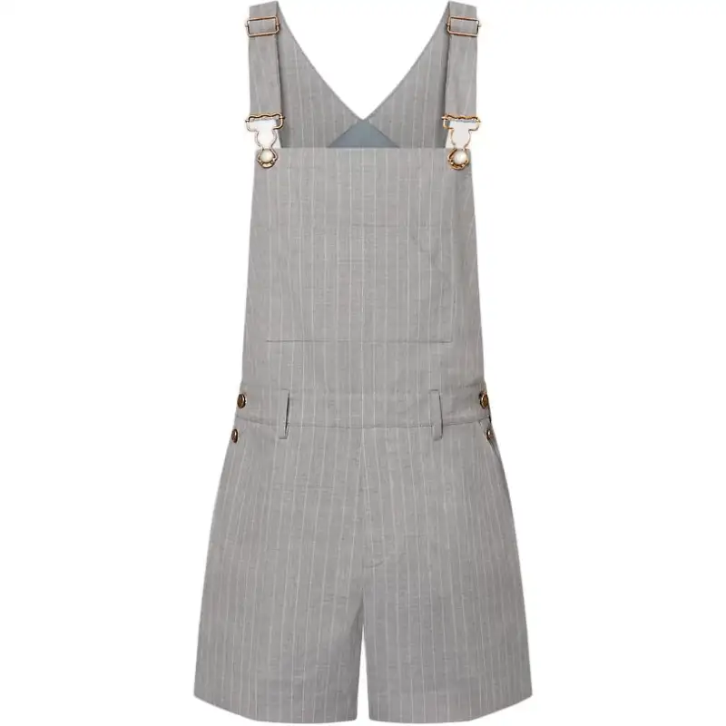 LOUIS VUITTON Wool Dungaree Shorts