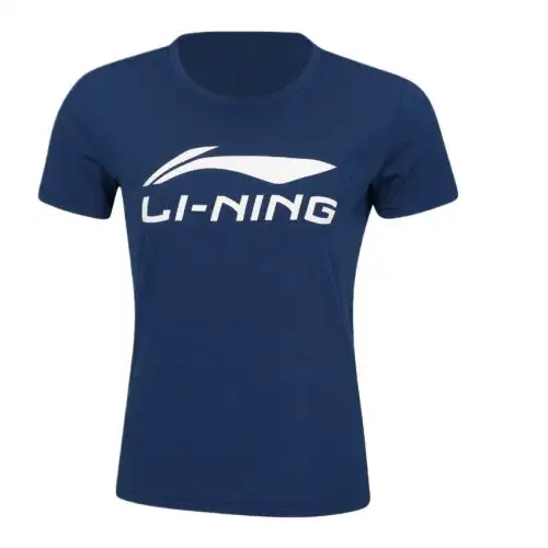 Li Ning T Shirt Women's Marine Blue