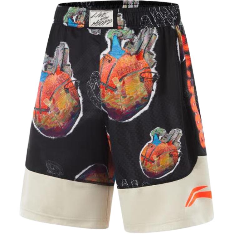 Li Ning Badfive Sports Shorts Men’s Black