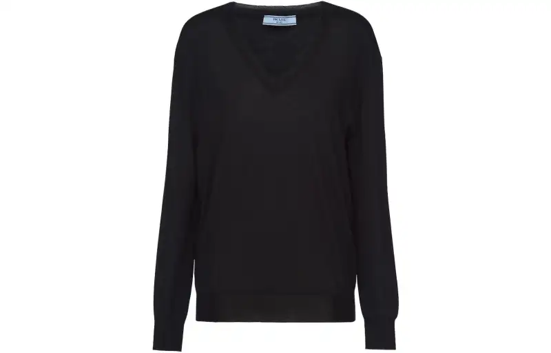 PRADA V-neck Cashmere Jumper