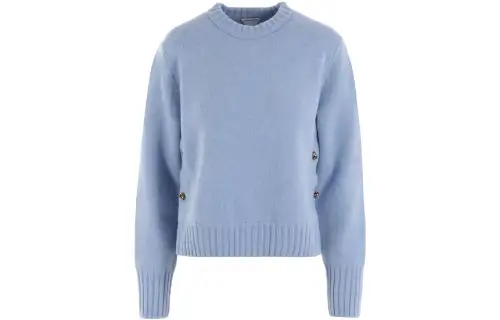 Bottega Veneta Knot Button Regular Fit Jumper