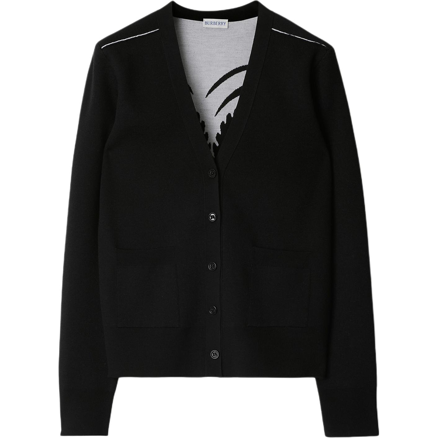 Женский кардиган Burberry FW24 (черный)