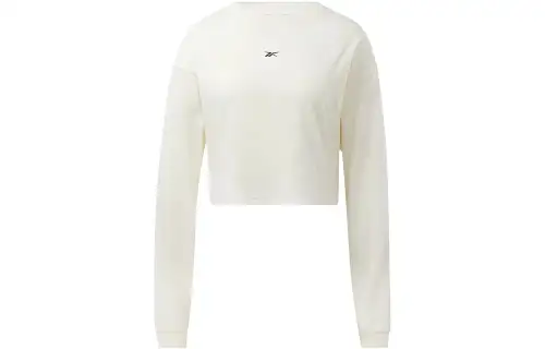 Reebok Drop Shoulder Sleeve T Shirt Women's White