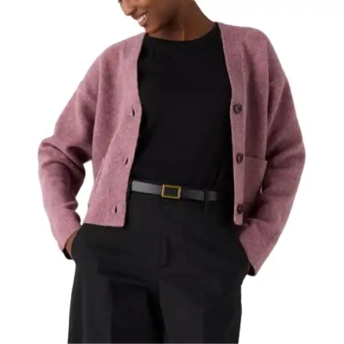 UNIQLO Sweater Women's Cyan Purple