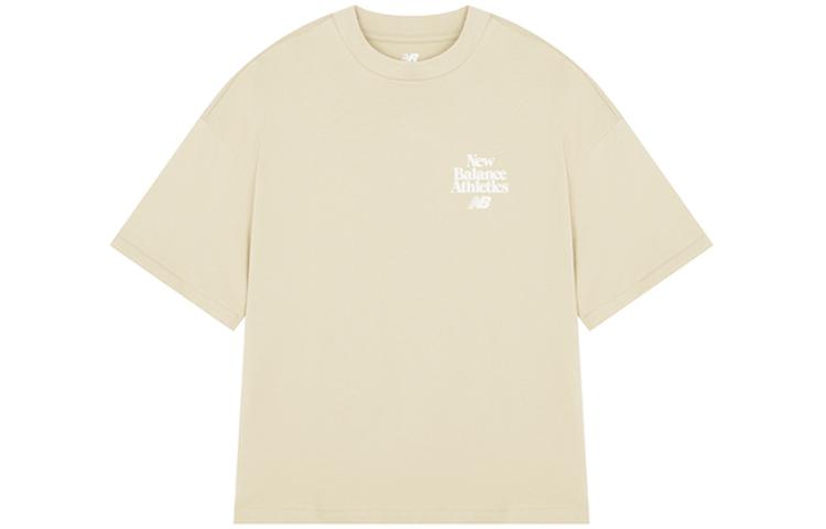 Женская футболка New Balance New Balance ATH 70 Logo T (бежевая)