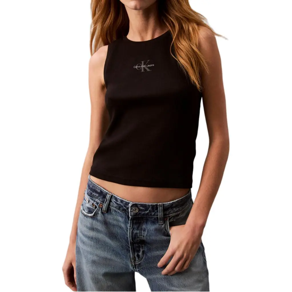 CALVIN KLEIN Tank Top Women's Black