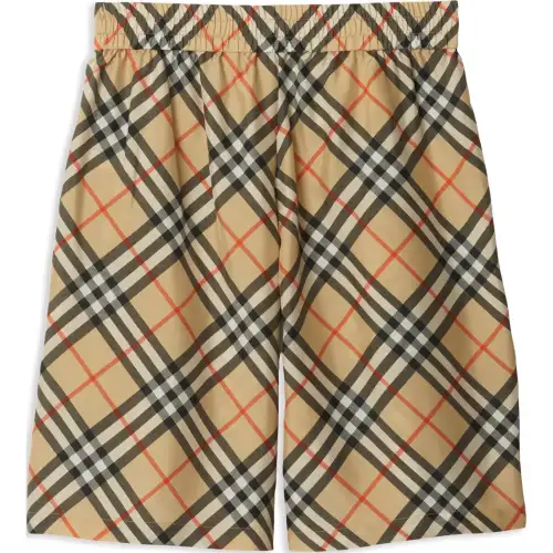 Burberry Vintage Checked Straight Hem Shorts