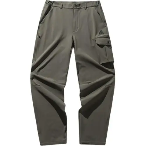 Anta Outdoor Collection Comfortable Casual Minimalist Style Straight Fit Loose Fit Thickened And Fleece Lined