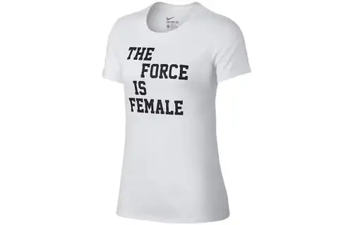 Nike Sportswear Women's Force Is Female Tee White