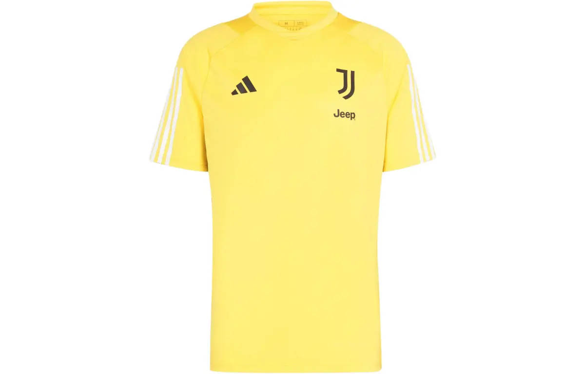 Adidas Juventus Tiro 23 Training Jersey Soccer Jersey Men's Yellow