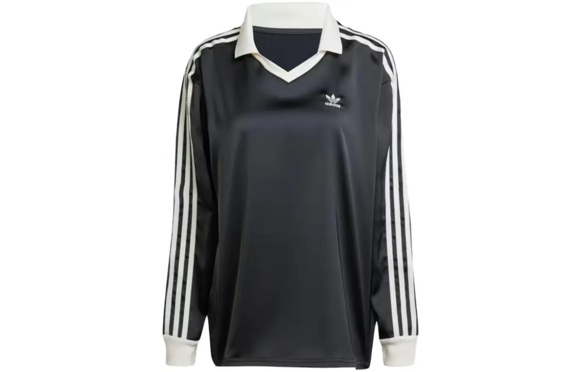 Adidas Originals 3 Stripes T Shirt Women's Black