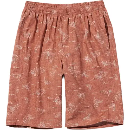 UNIQLO Casual Shorts Men's Orange Brown