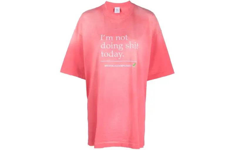 Vetements T Shirt Women's Light Pink