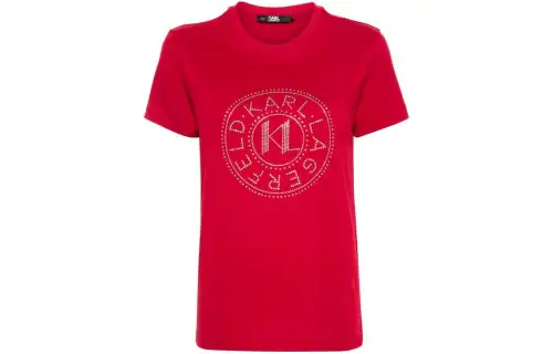 KARL LAGERFELD / Karl Lagerfeld Jeans T Shirt Women's Blood Red