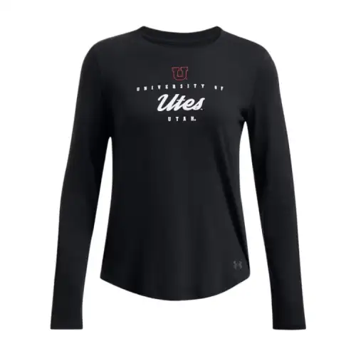 Under Armour Performance CottonCollegiate T Shirt Women's Black