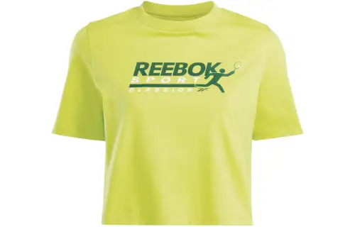 Reebok T Shirt Women's Bright Yellow